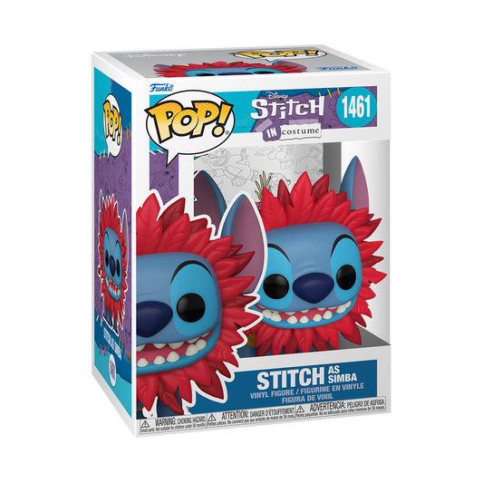 ¡Estallido! Stitch como Simba