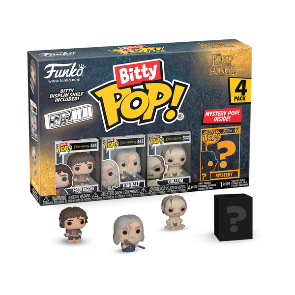 Funko Bitty Pop! Le Seigneur des Anneaux 4-Pack Series 1