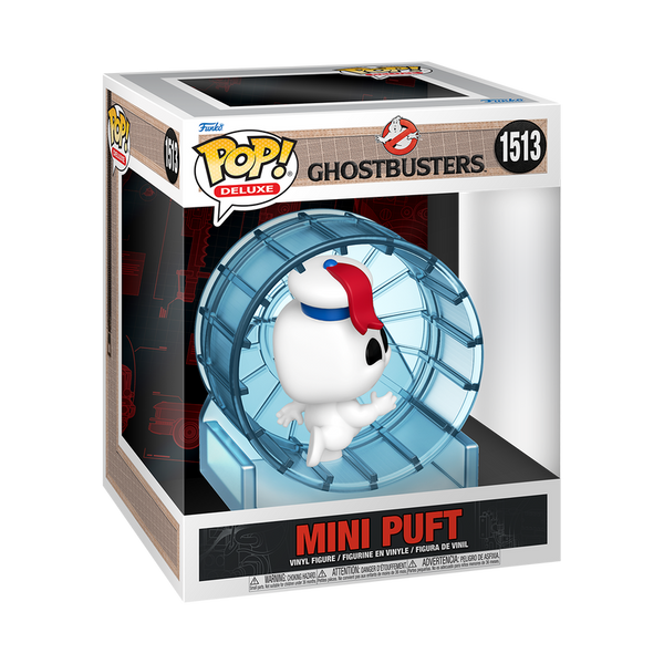 Funko Pop! Deluxe Mini Puft dans Roue – SOS Fantômes