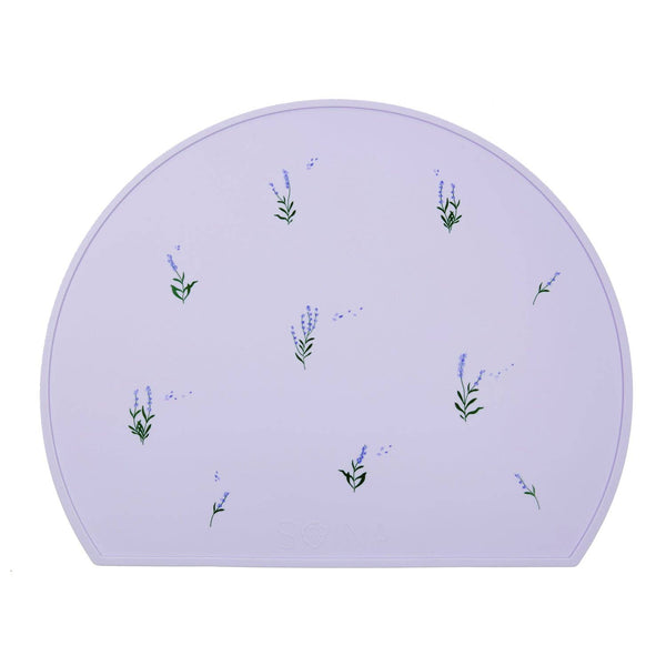 Juego de manteles individuales de silicona - Lavanda - Morado