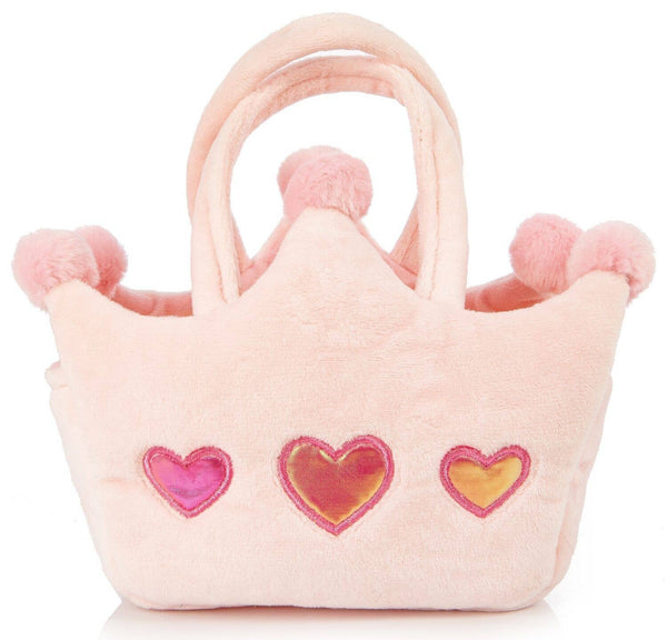 Peluche chihuahua blanc avec sac de princesse Uni Toys