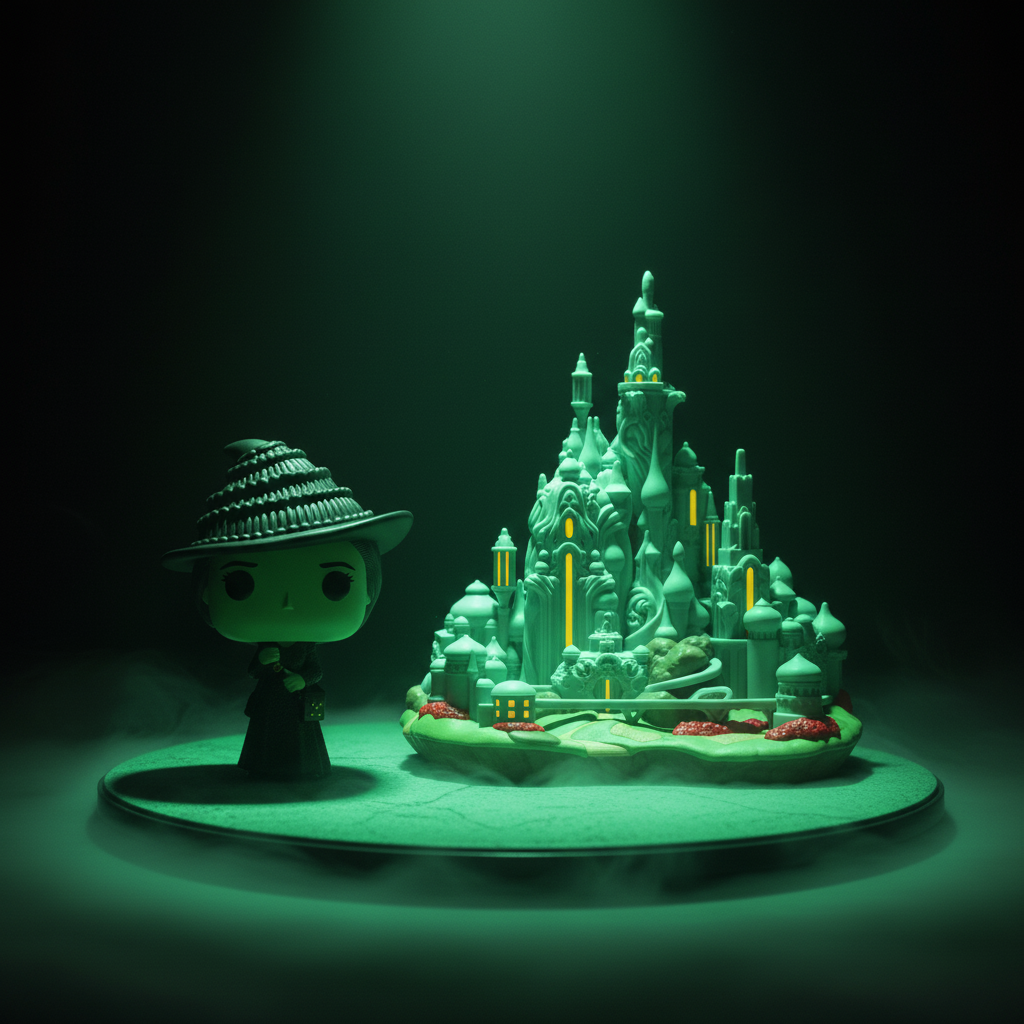 Pop! Town Elphaba con la Ciudad Esmeralda