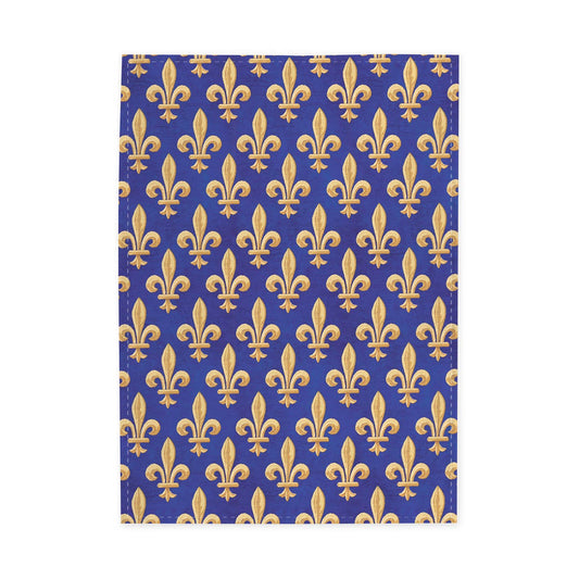 Fleur de Lys Tea Towel