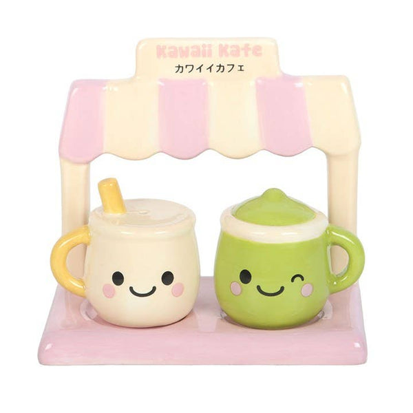 Salière et poivrière Latte Kawaii