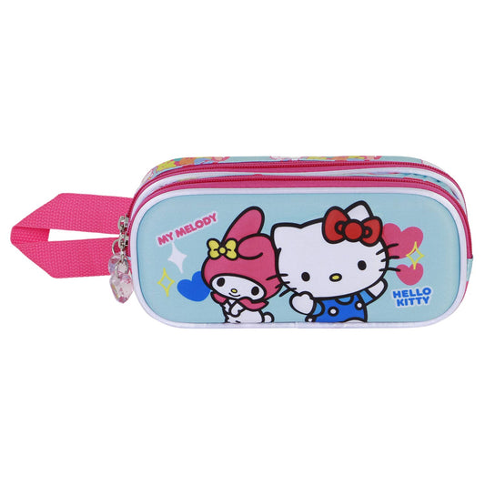 Sanrio Hello Kitty Friendship-3D Double Pencil Case