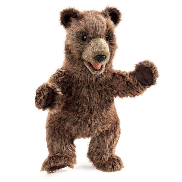 Marionnette à main Ours/ourson 3203 Folkmanis réaliste
