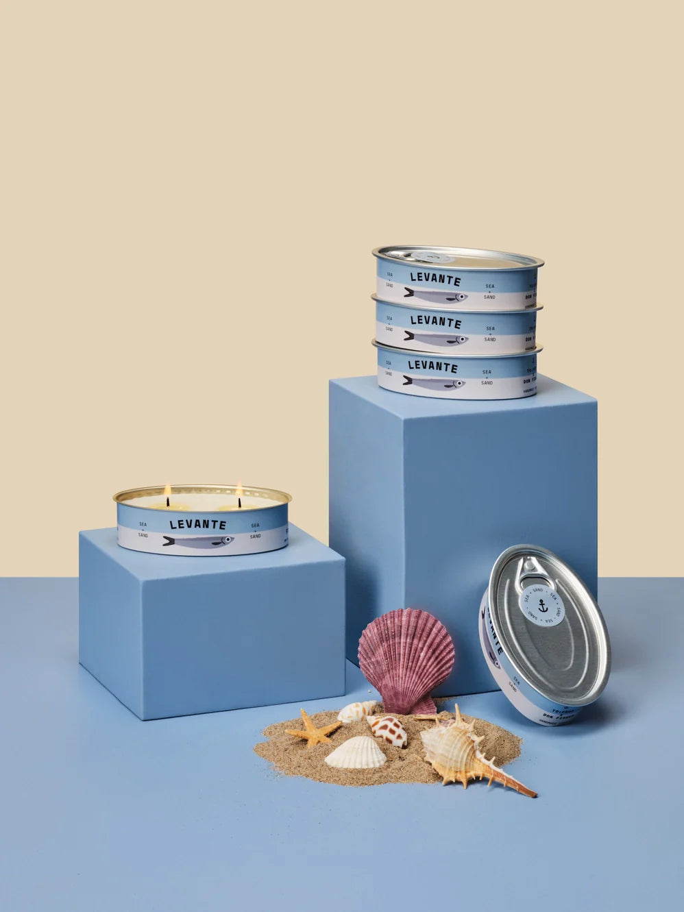 Bougie Boîte à Sardines - Levante