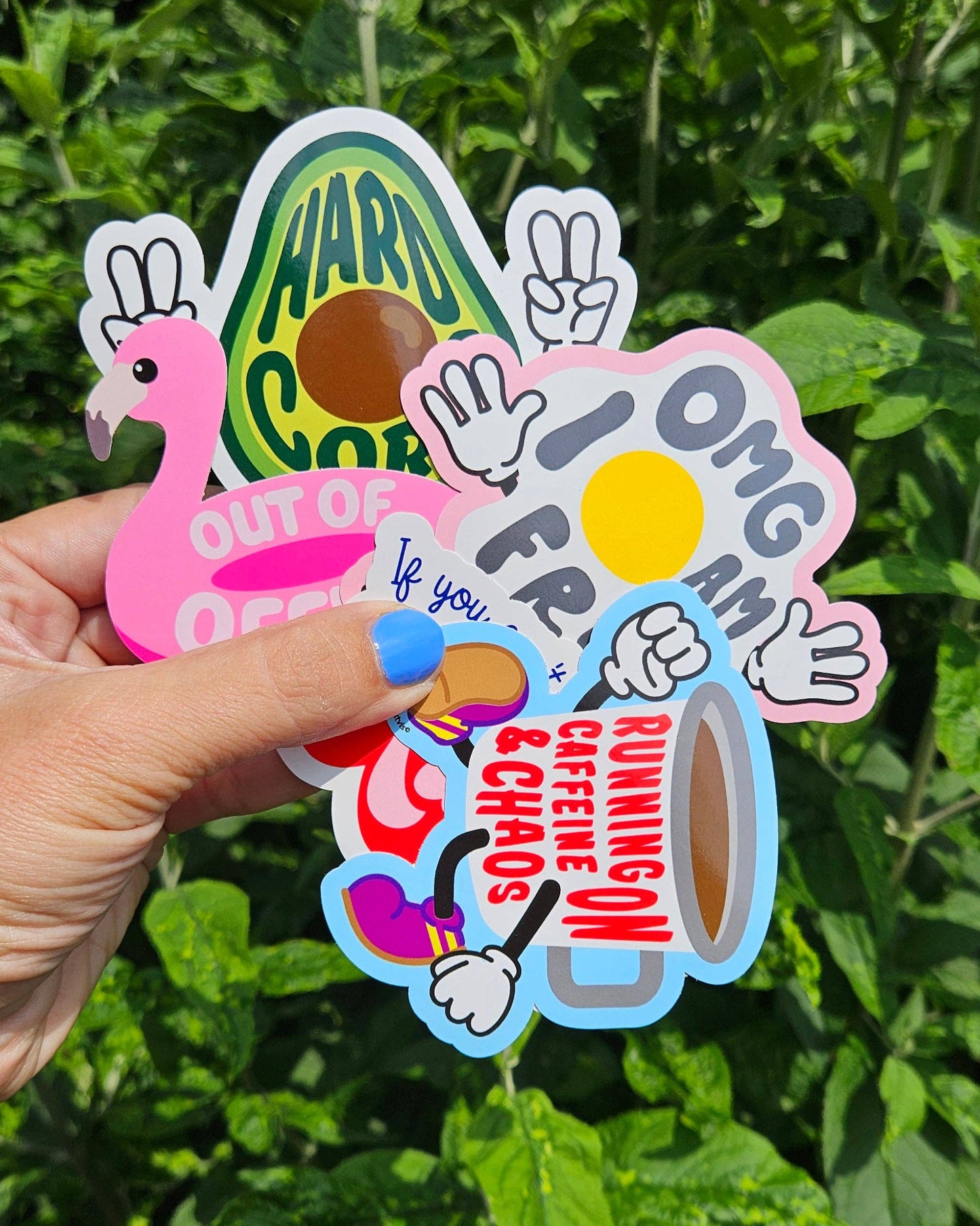 Autocollant Absent du Bureau Flamant Rose