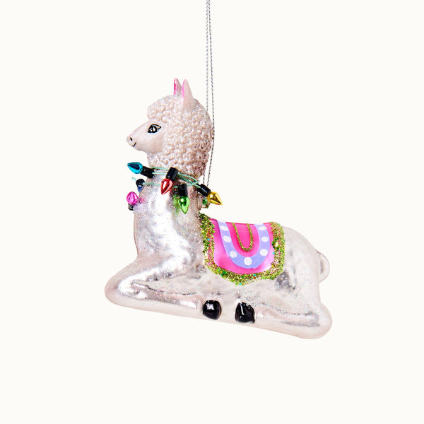 Decorazione natalizia da appendere in alpaca