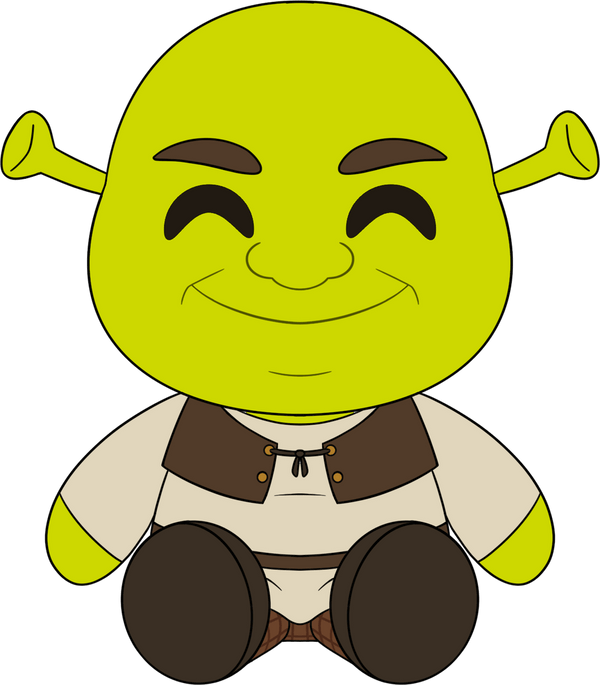 Shrek Sit Plush (9in)