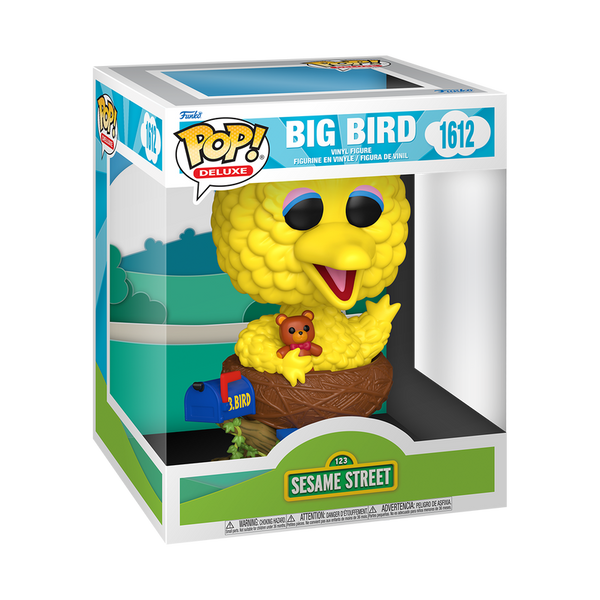 pop deluxe big bird in nest 1612