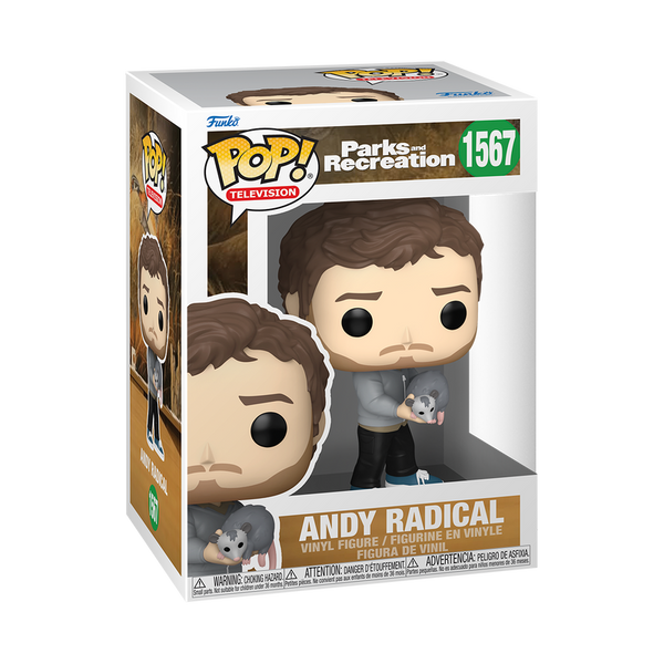 Funko Pop! Andy Radical – Parks and Recreation