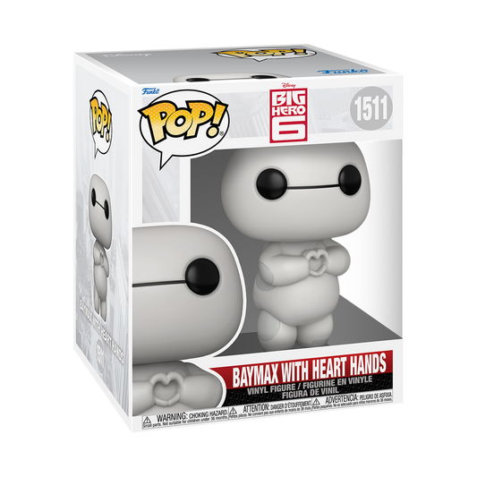 Pop! Super Baymax avec Mains en Cœur