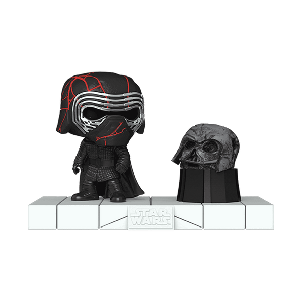 Funko Pop! Deluxe Kylo Ren avec le Casque de Dark Vador – Star Wars