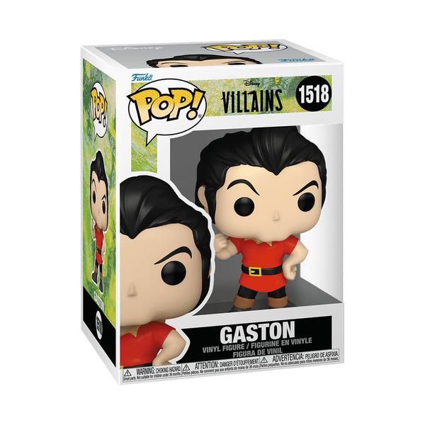 Funko Pop! Gaston (Flexing) – Belle et la Bete