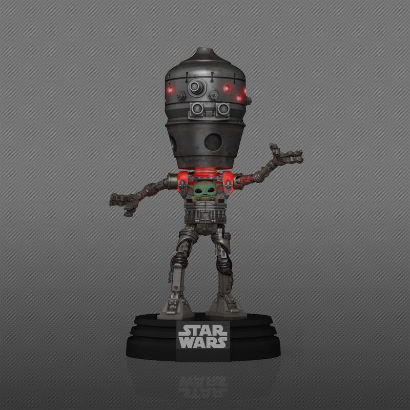 ¡Estallido! Luces y sonidos de lujo IG-12 con Grogu