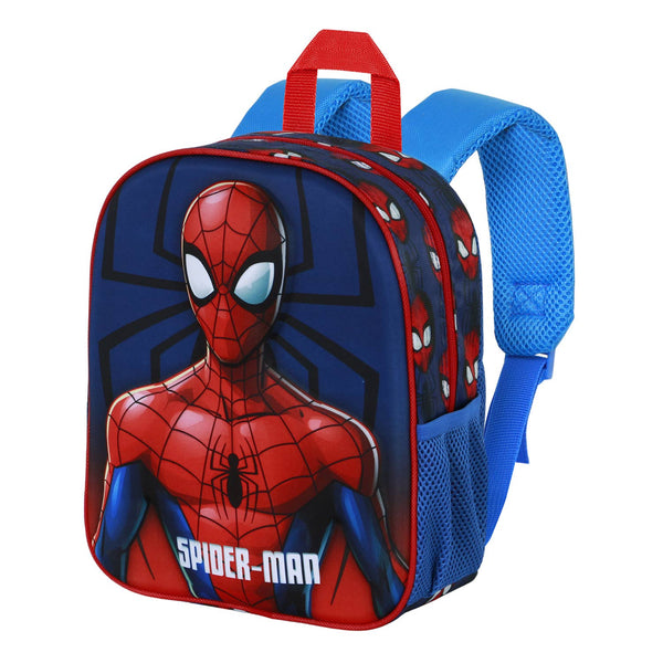 Mochila Marvel Elite 3D - Homem-Aranha Sólida