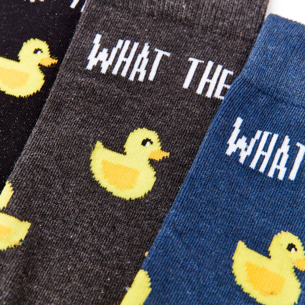 Coffret Chaussettes Canard "What The Duck"