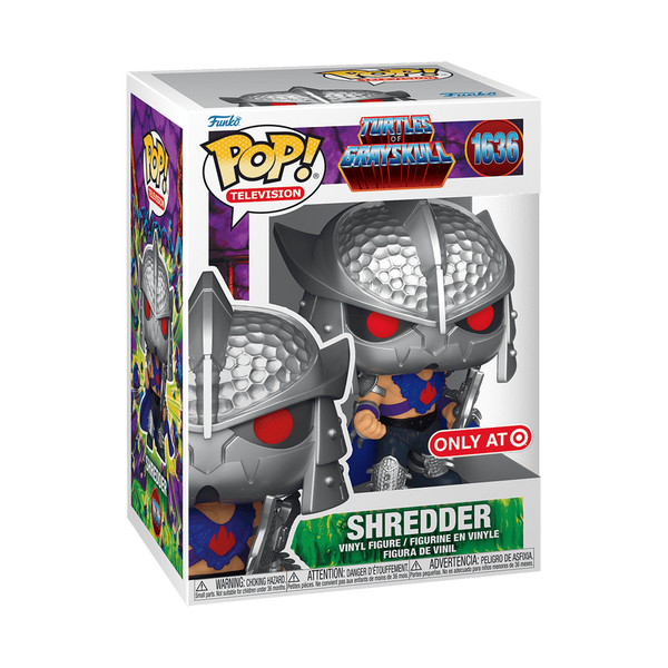 pop shredder turtles of grayskull 1636
