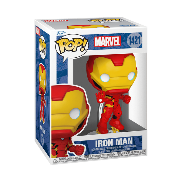 Pop! Iron Man (Marvel New Classics) #1421 - vue officielle Funko