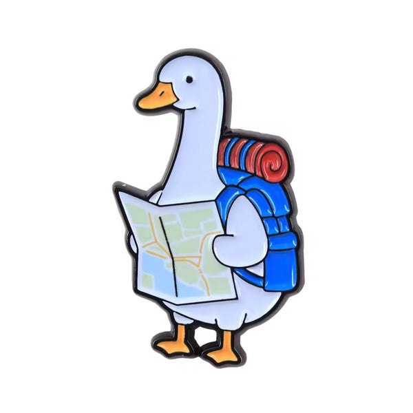 Pin’s Canard Voyageur