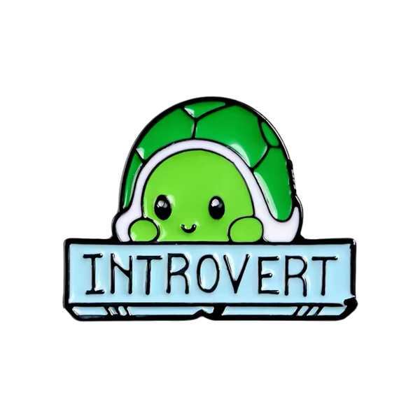 Photo produit - Pin's Tortue Introvertie