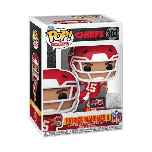 pop patrick mahomes ii red and gold uniform 303