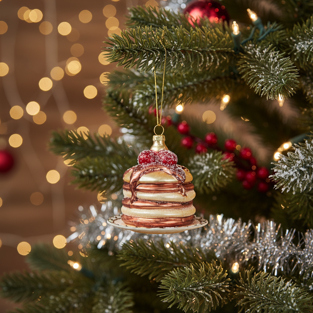 Christmas Ball Pancakes