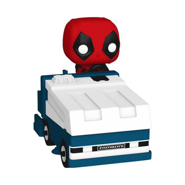 Funko Pop! Rides Super Deluxe Deadpool sur une Zamboni Machine