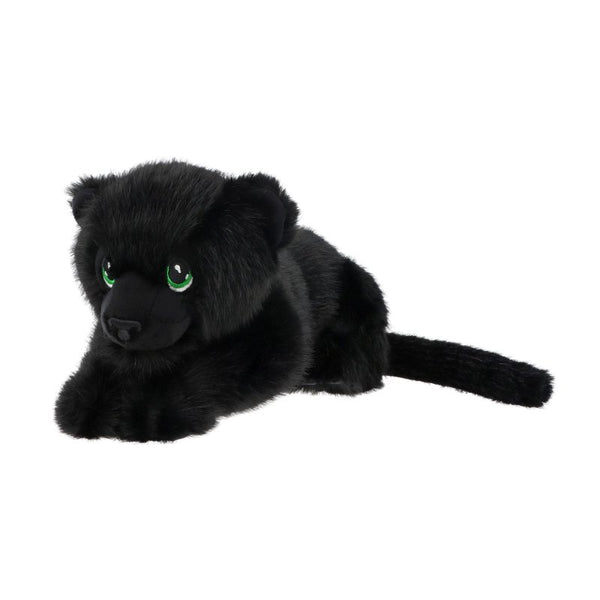 Grande peluche panthère noire Keeleco 35 cm