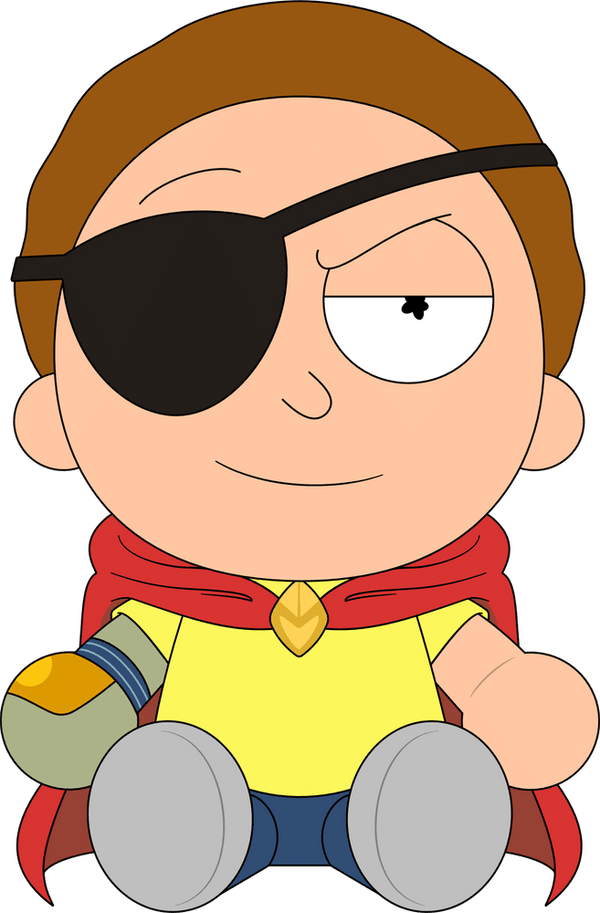 Evil Morty Plush (9in)