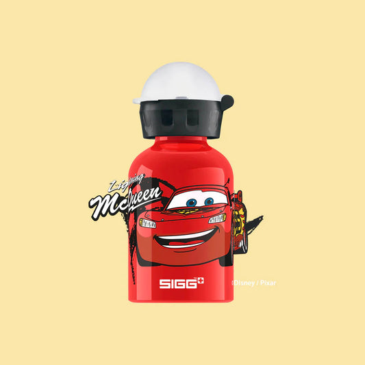 Botella de agua infantil KBT Cars Rayo McQueen de 0,3 L