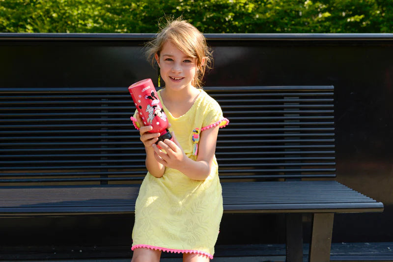 Botella de agua infantil KBT Minnie Mouse de 0,4 L