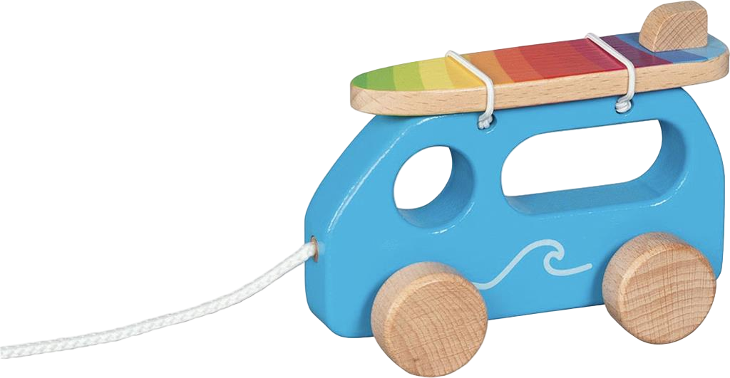 Pull Along Vehicle - Surfer Van