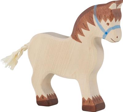 Holztiger Ferme: CHEVAL de TRAIT 15x3x16cm, bois