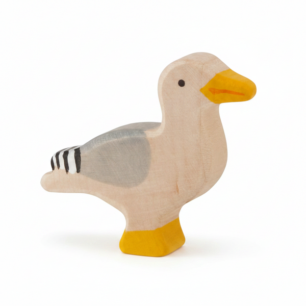 Figurine en bois Mouette