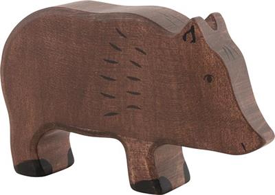 Holztiger Animaux du bois: SANGLIER 12x3x7cm, bois