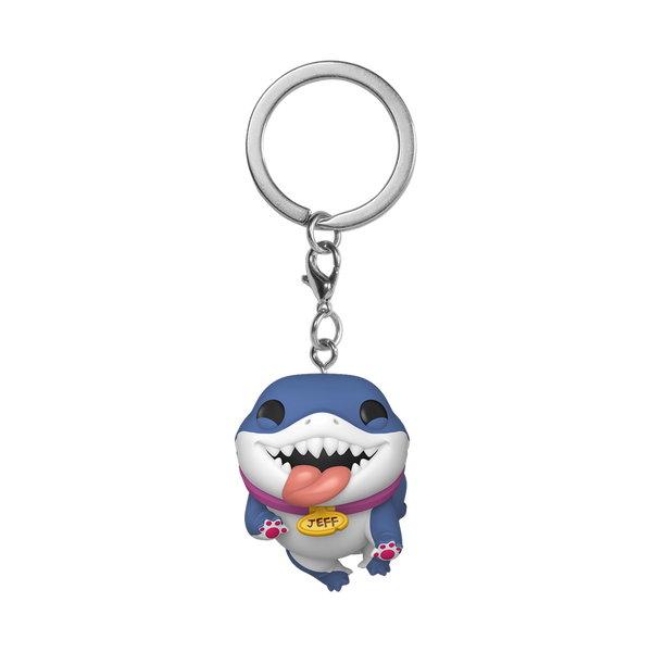 Funko Pop! Keychain Jeff le Requin Terrestre (Marvel Rivals)