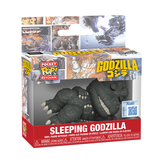 Llavero Pop! Godzilla durmiendo