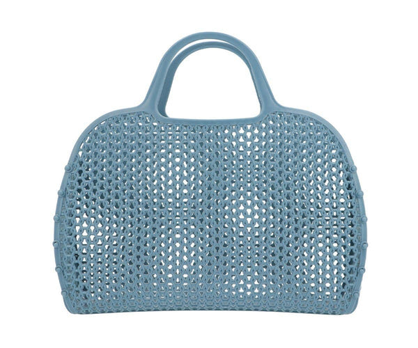 Bolsa azul retro vintage