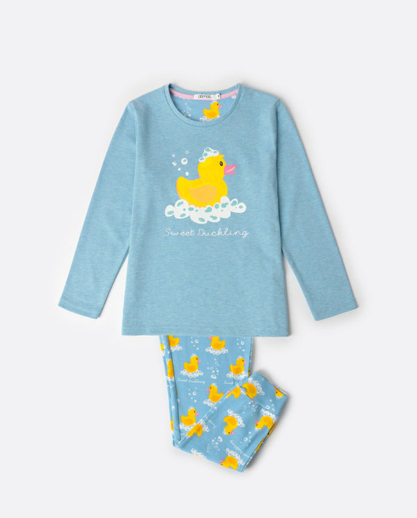 Pyjama Manches Longues Enfant - Canard « Sweet Duckling”
