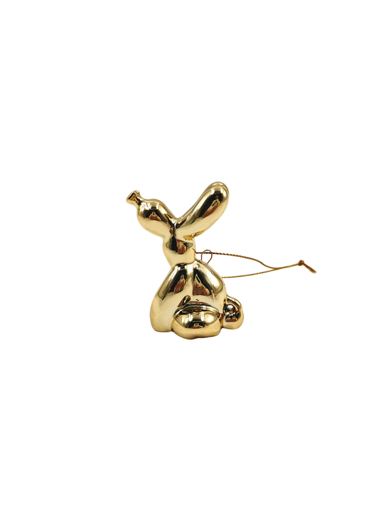 Christmas decoration “Golden Balloon Dog”