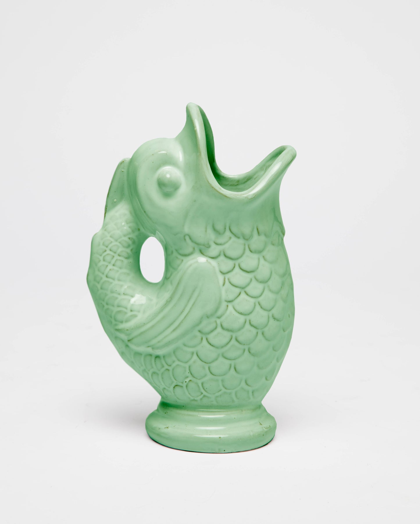 Poisson en céramique (Aigue-marine)