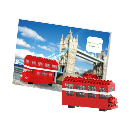 Carte postale BRIXIES Bus Anglais