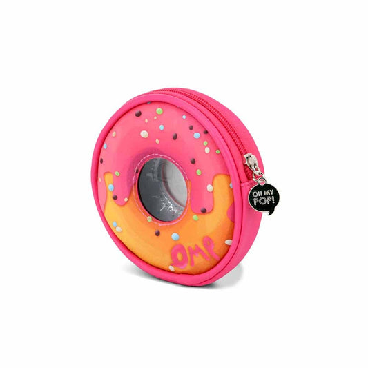 Oh My Pop! Porta-moedas redondo Pinknut