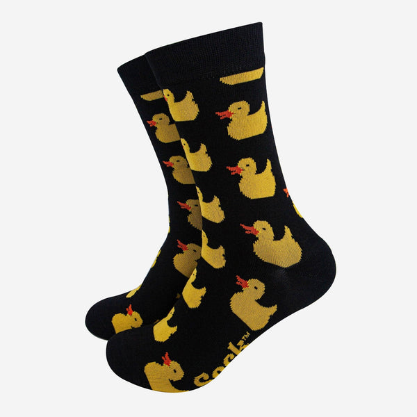 Chaussettes Noires Canards de bain