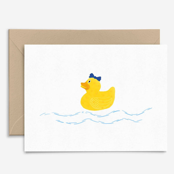 Biglietto d'auguri Miss Duck