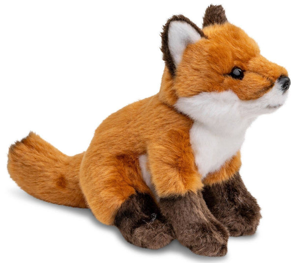 Peluche Renard roux, assis Uni Toys