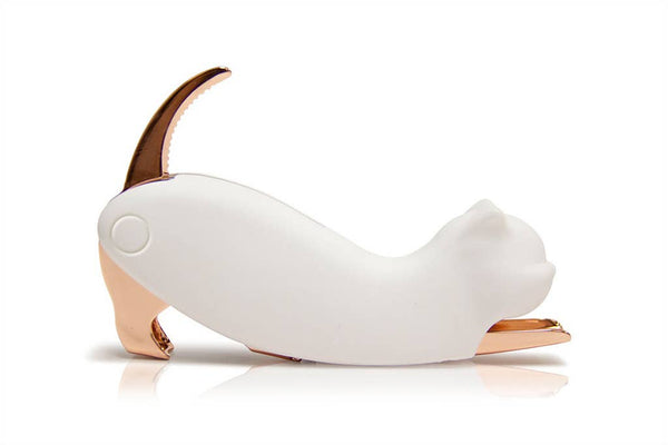Saca-rolhas de gato branco “Miau”