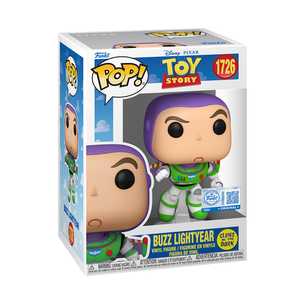 Funko Pop! Buzz l'Éclair (Glow) – Toy Story